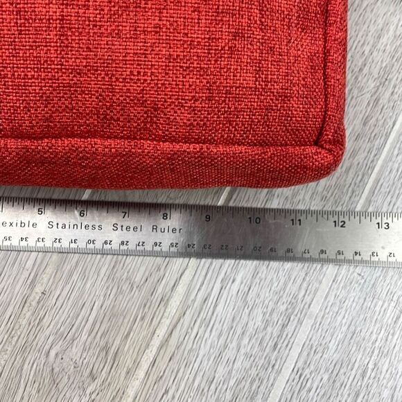 Sage & Harper Women's Multi Media Medium Crossbody Bag Red and Tan - Picture 11 of 16